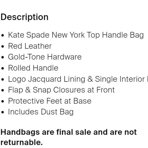 KATE SPADE LEATHER SATCHEL Coral - Picture 7 of 10